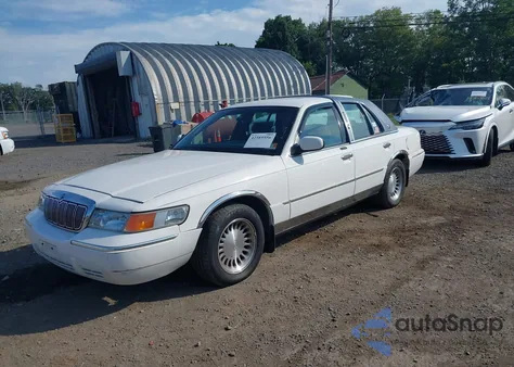 2001 Mercury Grand Marquis Ls z USA, uszkodzony, nr VIN 2MEFM75W01X626802